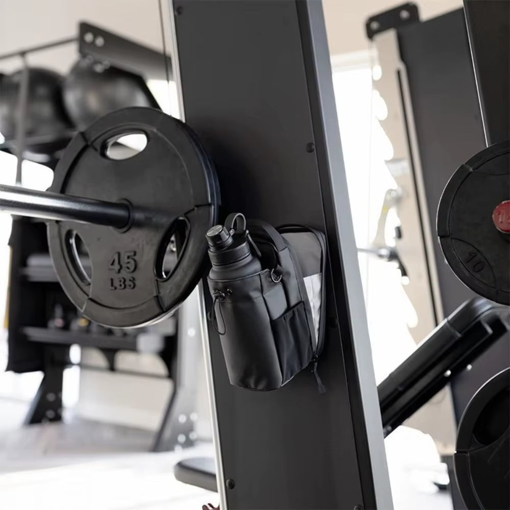 Super Strong Magnetic Gym Bag for Phone Water Bottle Portable Fitness Storage Sports Accessories