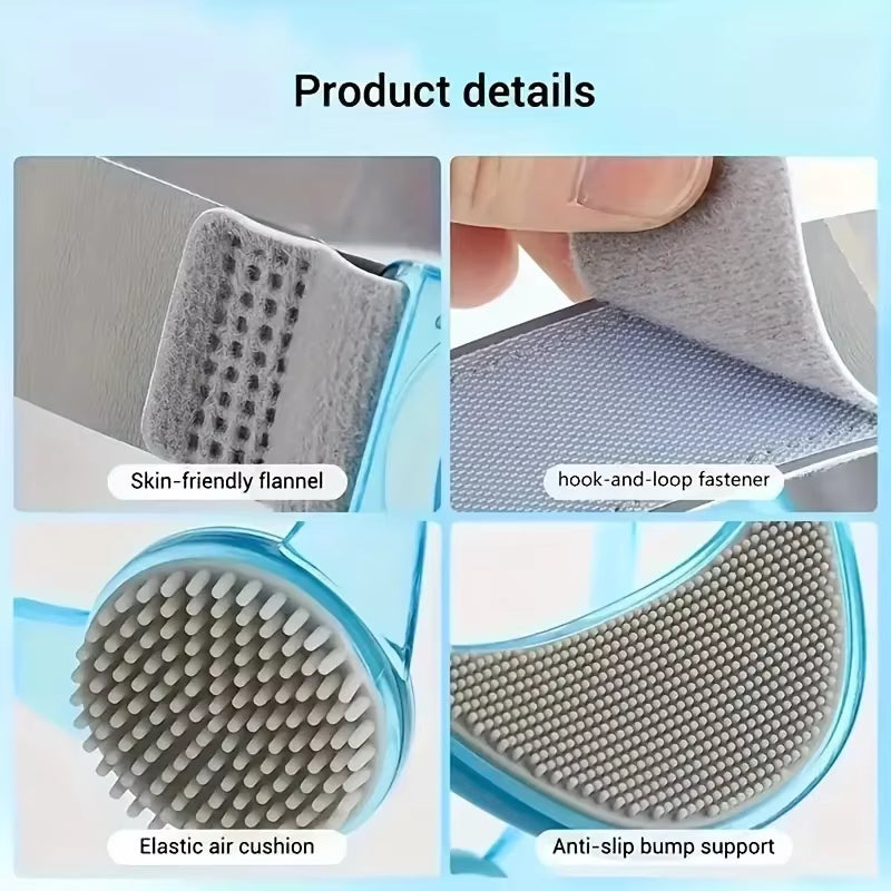 1Pc Adjustable Neck Brace, PP Material, Cervical Support, Anti-Sagging Straps with Elastic Pads, Improve Posture