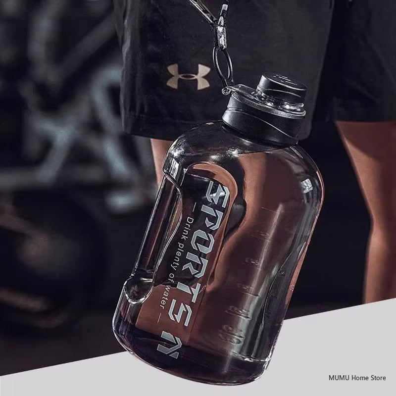 Sports Water Bottle Gym Cycling Cup Portable Large Capacity Water Bottle for Fitness Camping Men Water Kettle