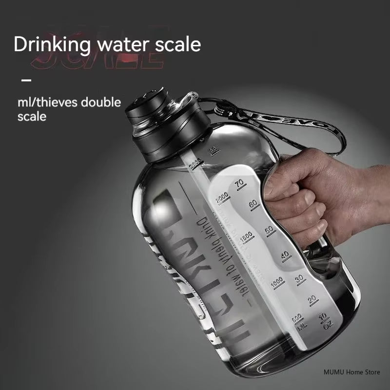 Sports Water Bottle Gym Cycling Cup Portable Large Capacity Water Bottle for Fitness Camping Men Water Kettle