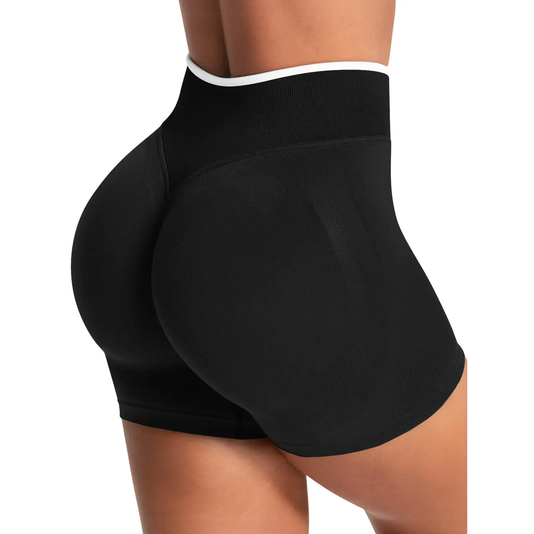 Aoysky Womens Workout Shorts 4.1" Scrunch Butt Biker Shorts High Waisted Yoga Gym Running Booty Shorts, Skinny Biker Shorts, Women'S Fashion, Scrunched Shorts