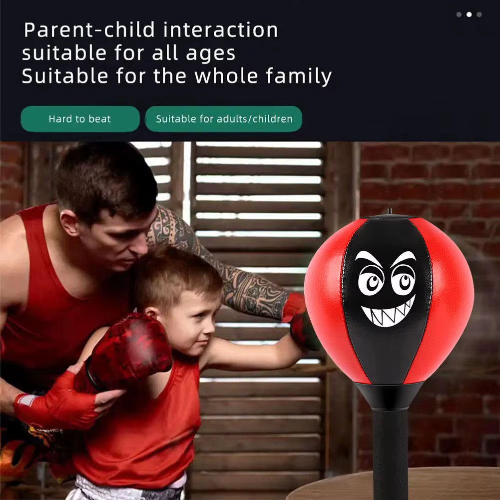 Ultimate Stress Reliever Punching Bag Toy with Suction Cup - Fun Desk Boxing Ball for Kids to Reduce Tension!