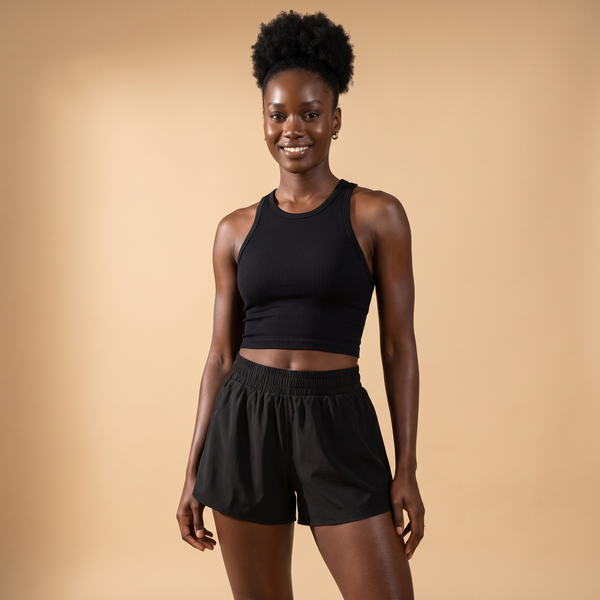 High-Waisted Athletic Matching Outfit for Gym/Yoga
